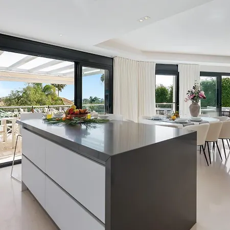 Vacation I Sharma, Sea View Villa, Prime Location, Heated Pool, Sauna, Cine & Entertainment Room, Close To The And Puerto Banus מארבלה