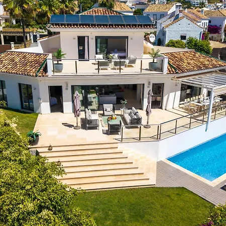 וילה Vacation I Sharma, Sea View Villa, Prime Location, Heated Pool, Sauna, Cine & Entertainment Room, Close To The And Puerto Banus