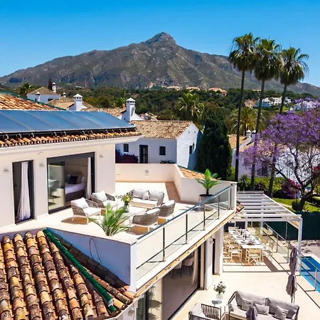 Vacation I Sharma, Sea View Villa, Prime Location, Heated Pool, Sauna, Cine & Entertainment Room, Close To The And Puerto Banus וילה *