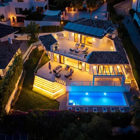 Vacation I Sharma, Sea View Villa, Prime Location, Heated Pool, Sauna, Cine & Entertainment Room, Close To The And Puerto Banus
