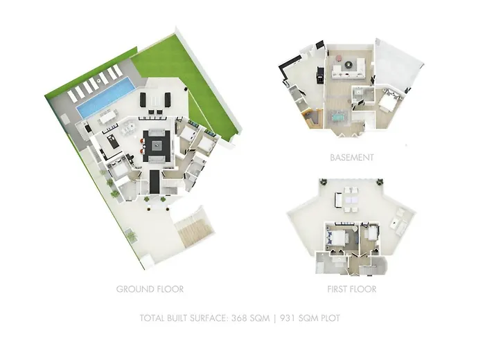 Vacation I Sharma, Sea View Villa, Prime Location, Heated Pool, Sauna, Cine & Entertainment Room, Close To The Вілла